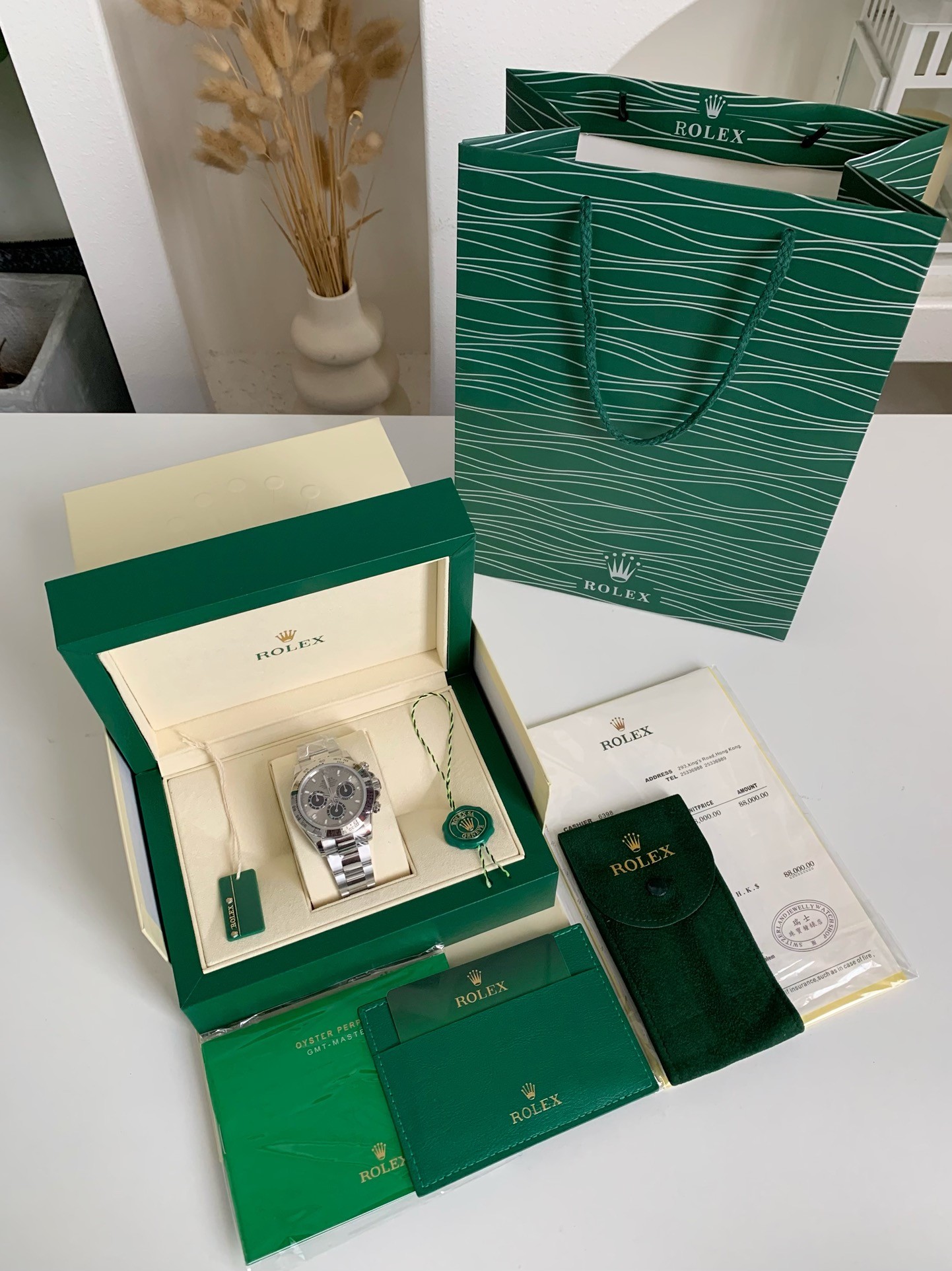 「#1547」Rolex Trithong had his own Cal.4130 - Image 9