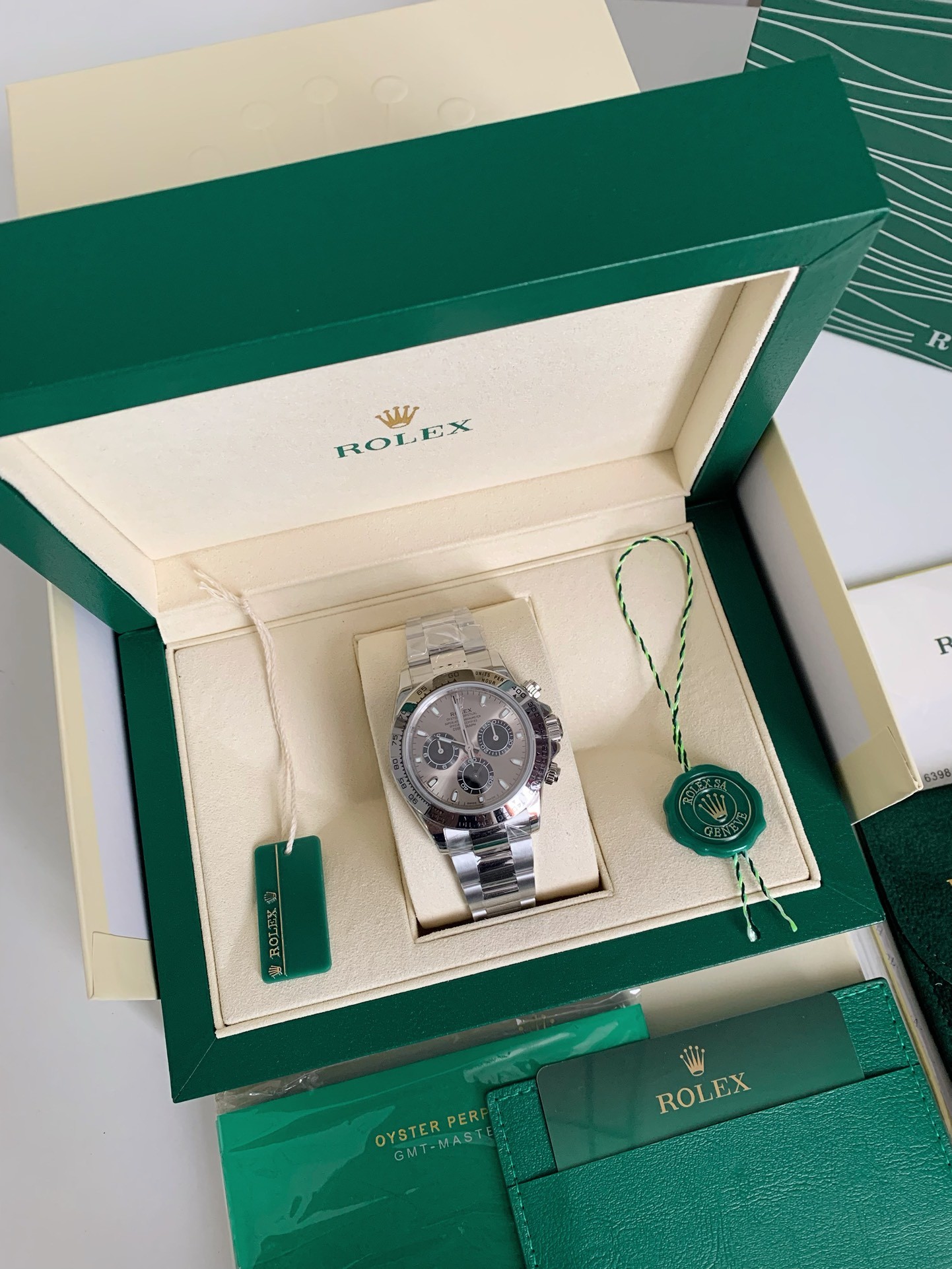「#1547」Rolex Trithong had his own Cal.4130 - Image 10