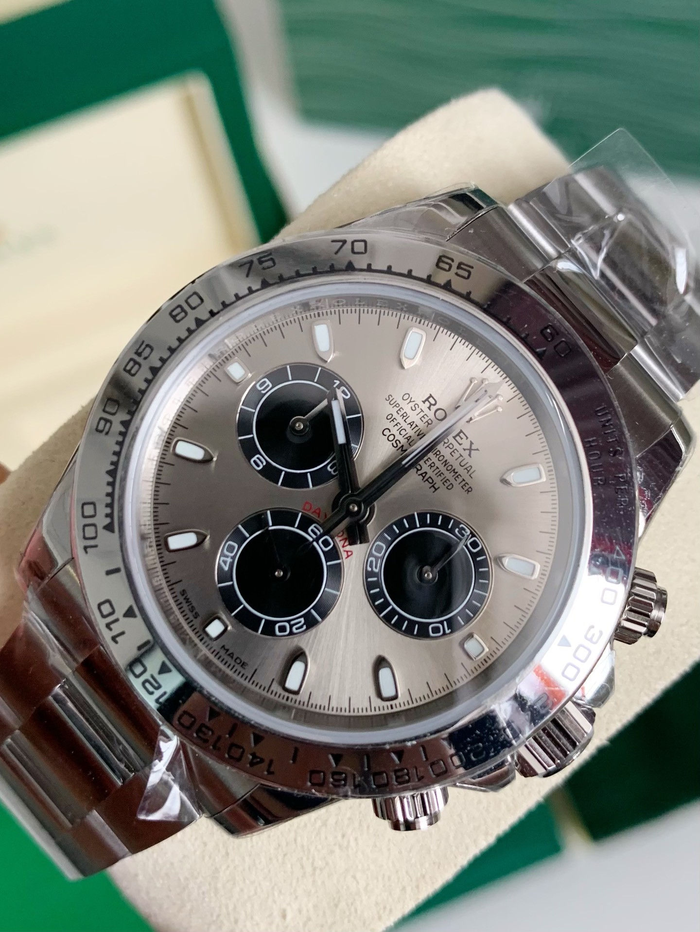 「#1547」Rolex Trithong had his own Cal.4130 - Image 3
