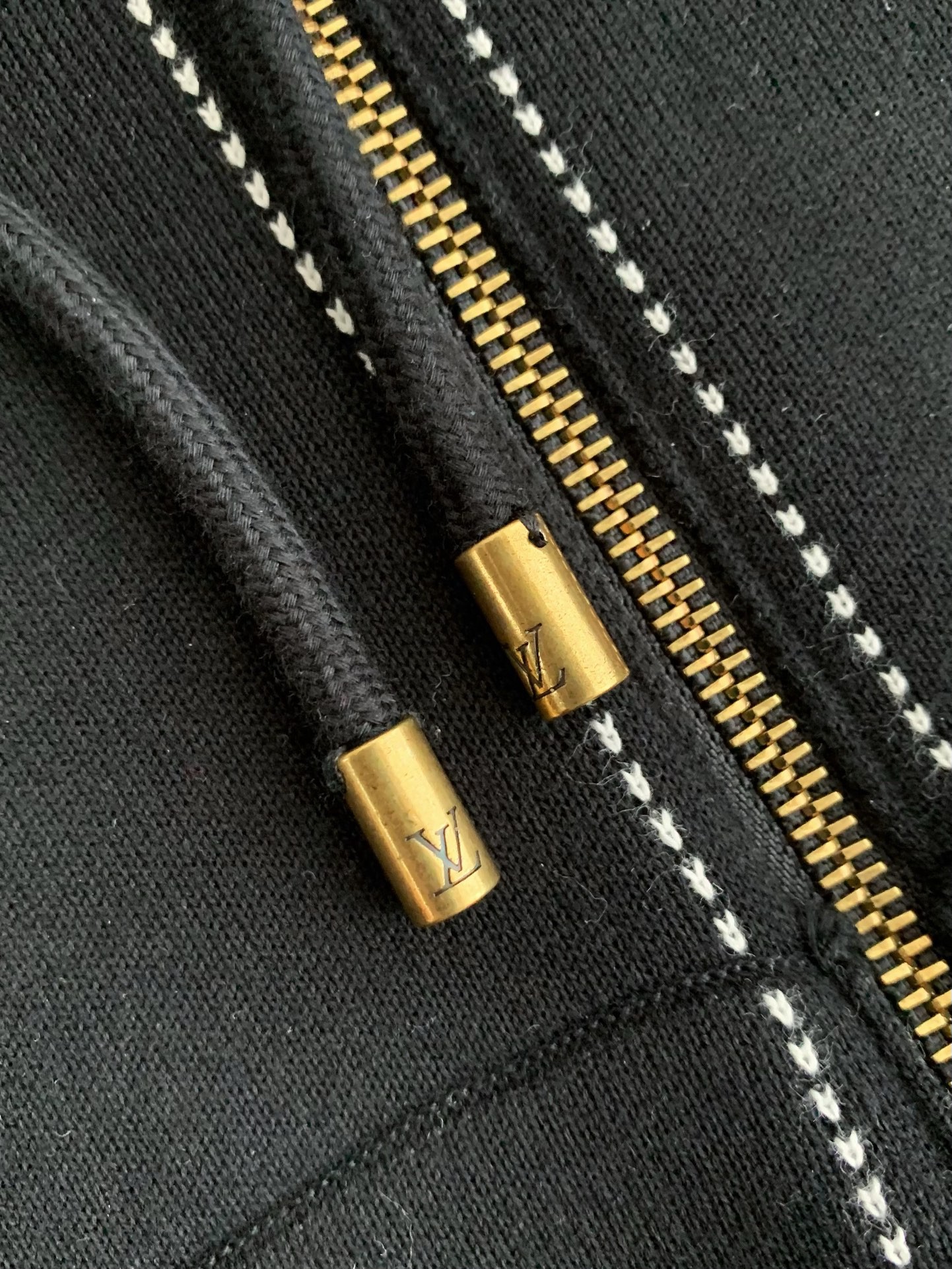 「#2690」Louis Vuitton SS24 Logo Inlaid flower zipper sweatshirt Jackets - Image 7