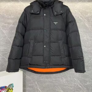 「#2707」Prada RE-Nylon down jacket with detachable hood