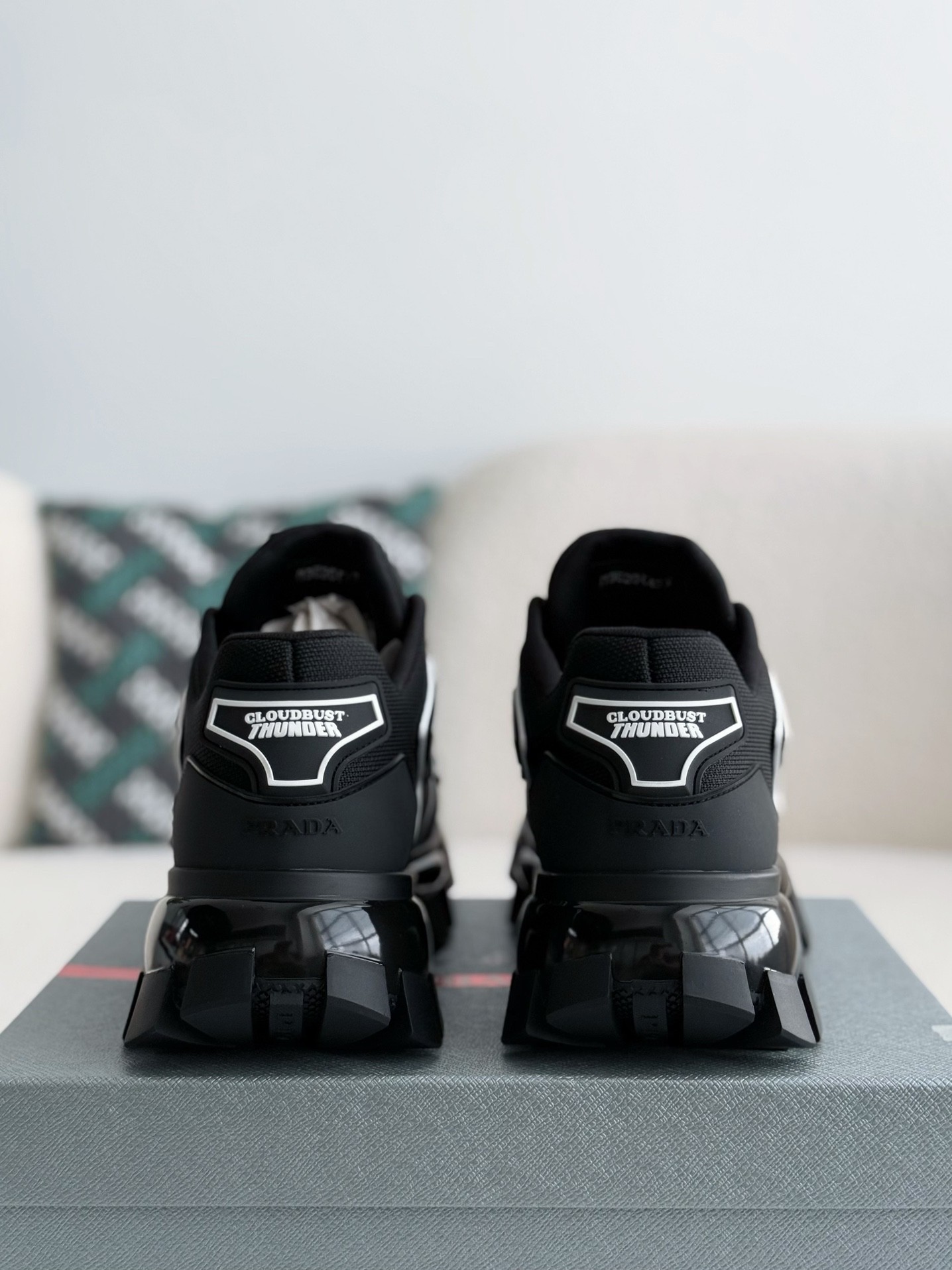 「#2717」Prada Cloudbus Thunder technology fabric sneakers - Image 3