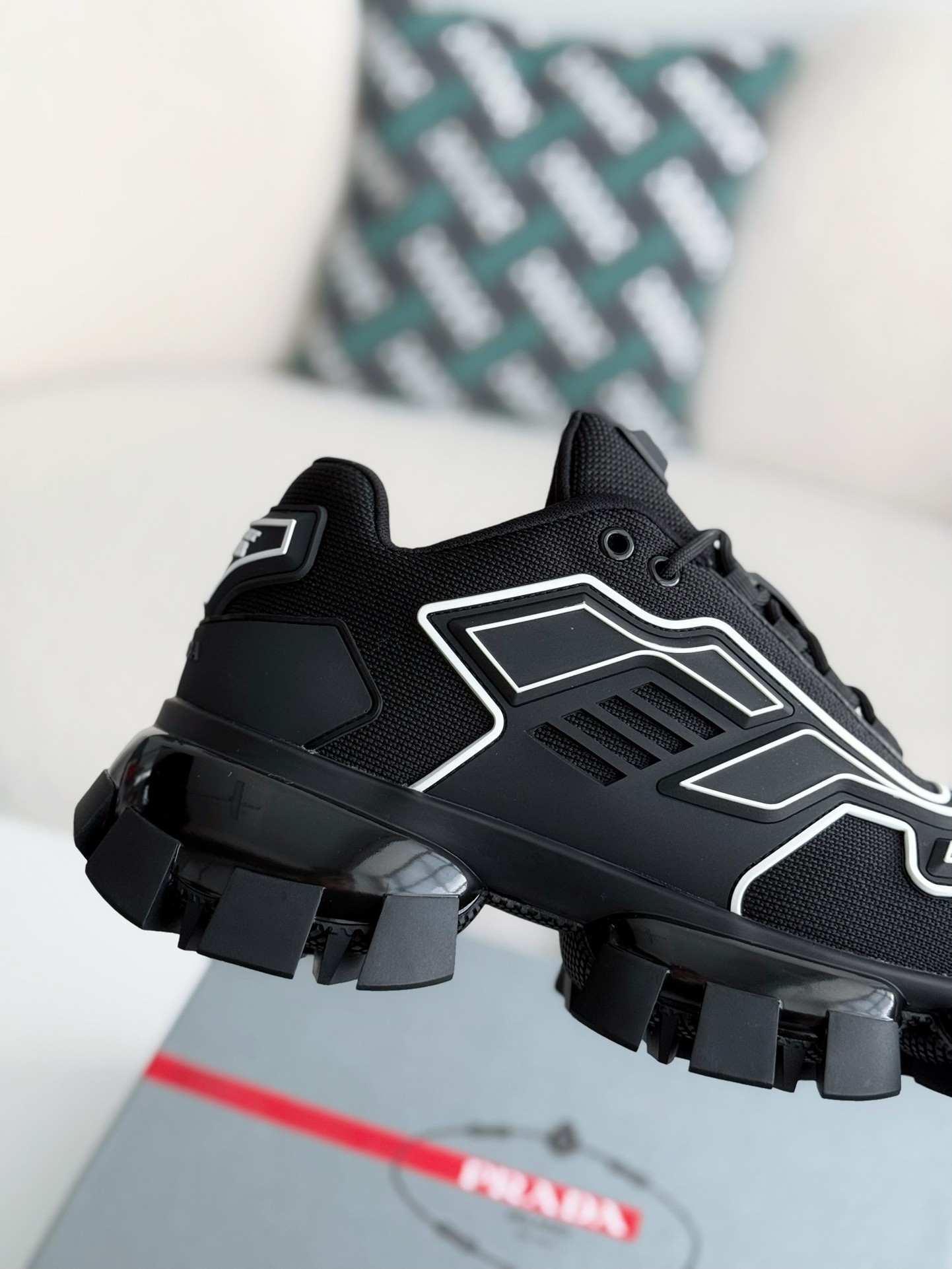 「#2717」Prada Cloudbus Thunder technology fabric sneakers - Image 7