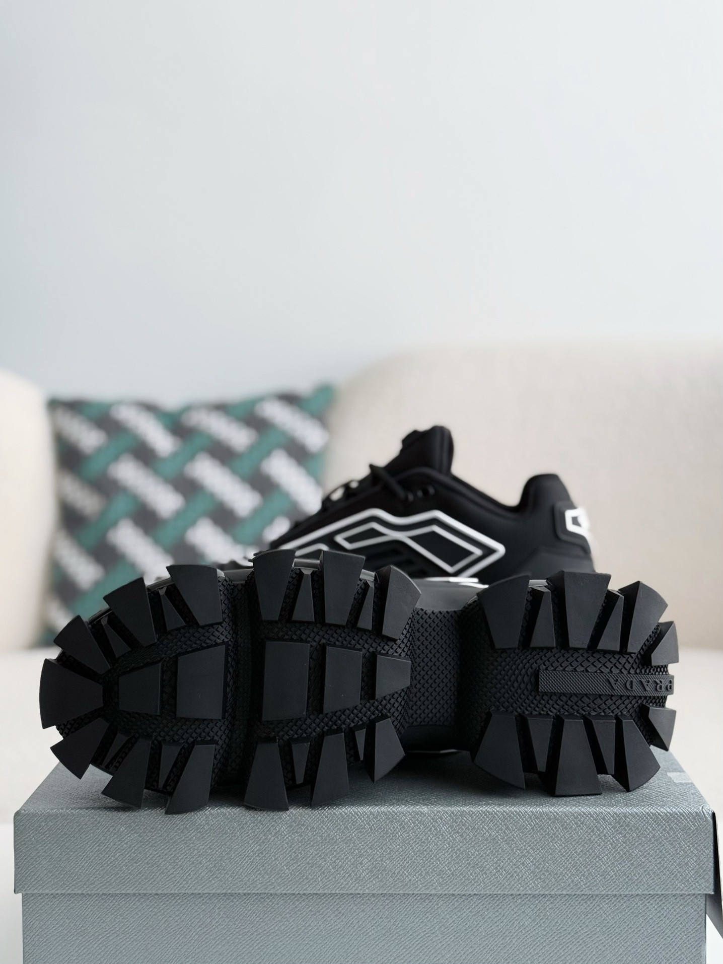 「#2717」Prada Cloudbus Thunder technology fabric sneakers - Image 5