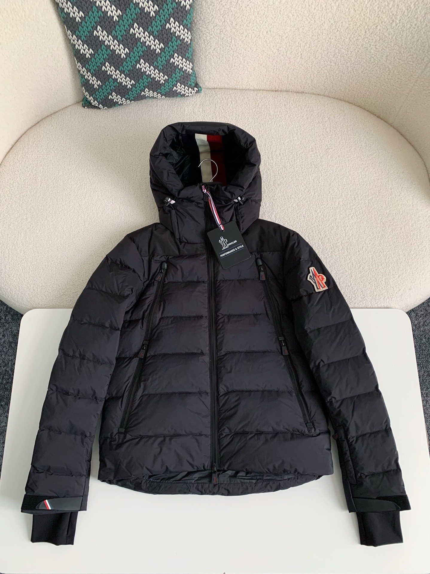 「#2752」Moncler Grenoble Nylon Hooded Down Jacket