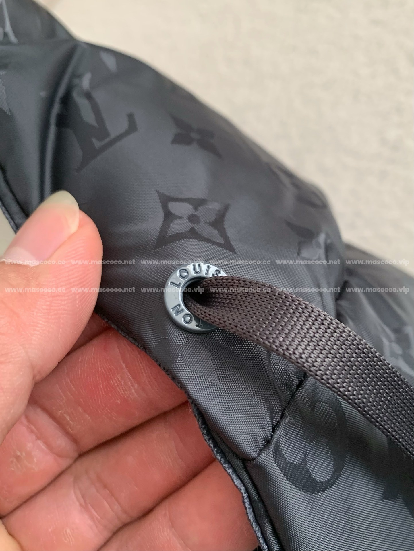 「#2798」LOUIS VUITTON Skiing Series FW24 Printed Hooded Cotton-Padded Jacket - Image 9