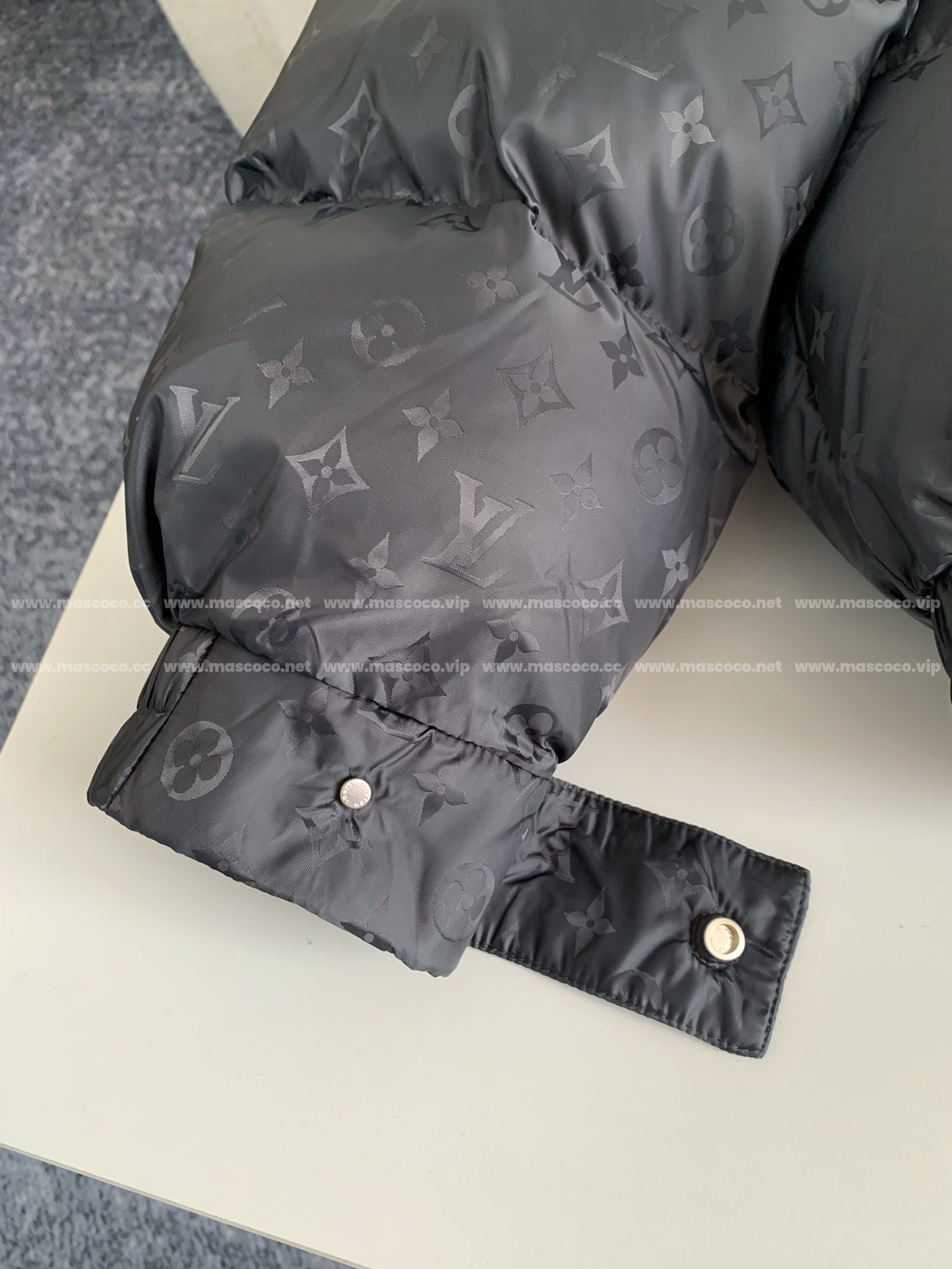 「#2798」LOUIS VUITTON Skiing Series FW24 Printed Hooded Cotton-Padded Jacket - Image 8