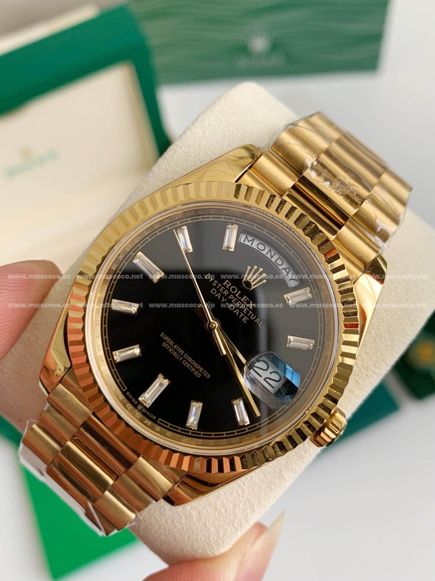 「#1905」Rolex Week calendar series Men’s wristwatches 41mm - Image 3