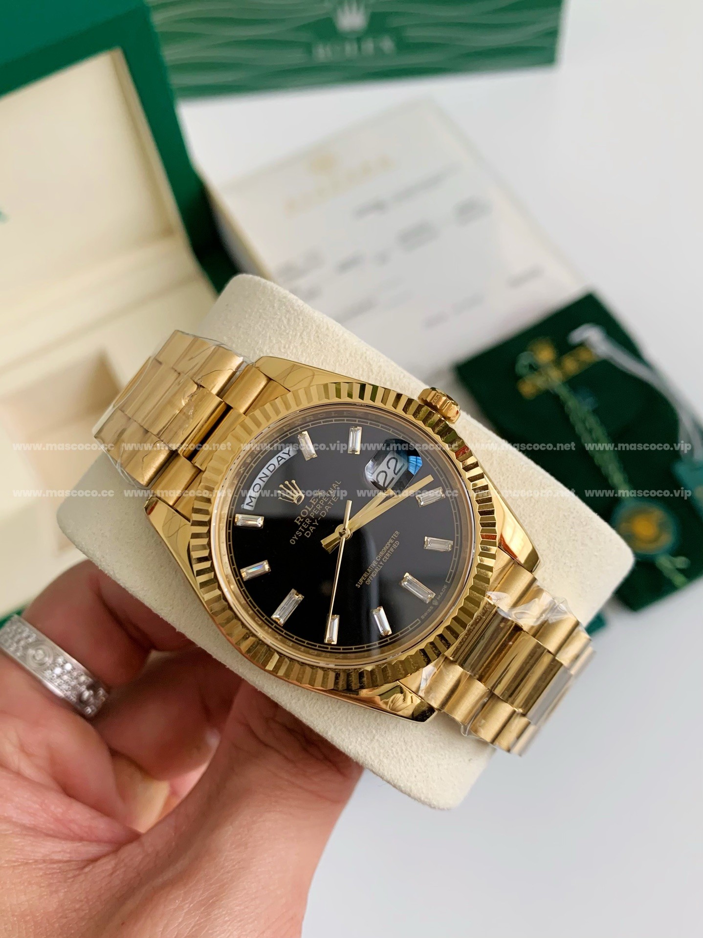 「#1905」Rolex Week calendar series Men’s wristwatches 41mm - Image 2