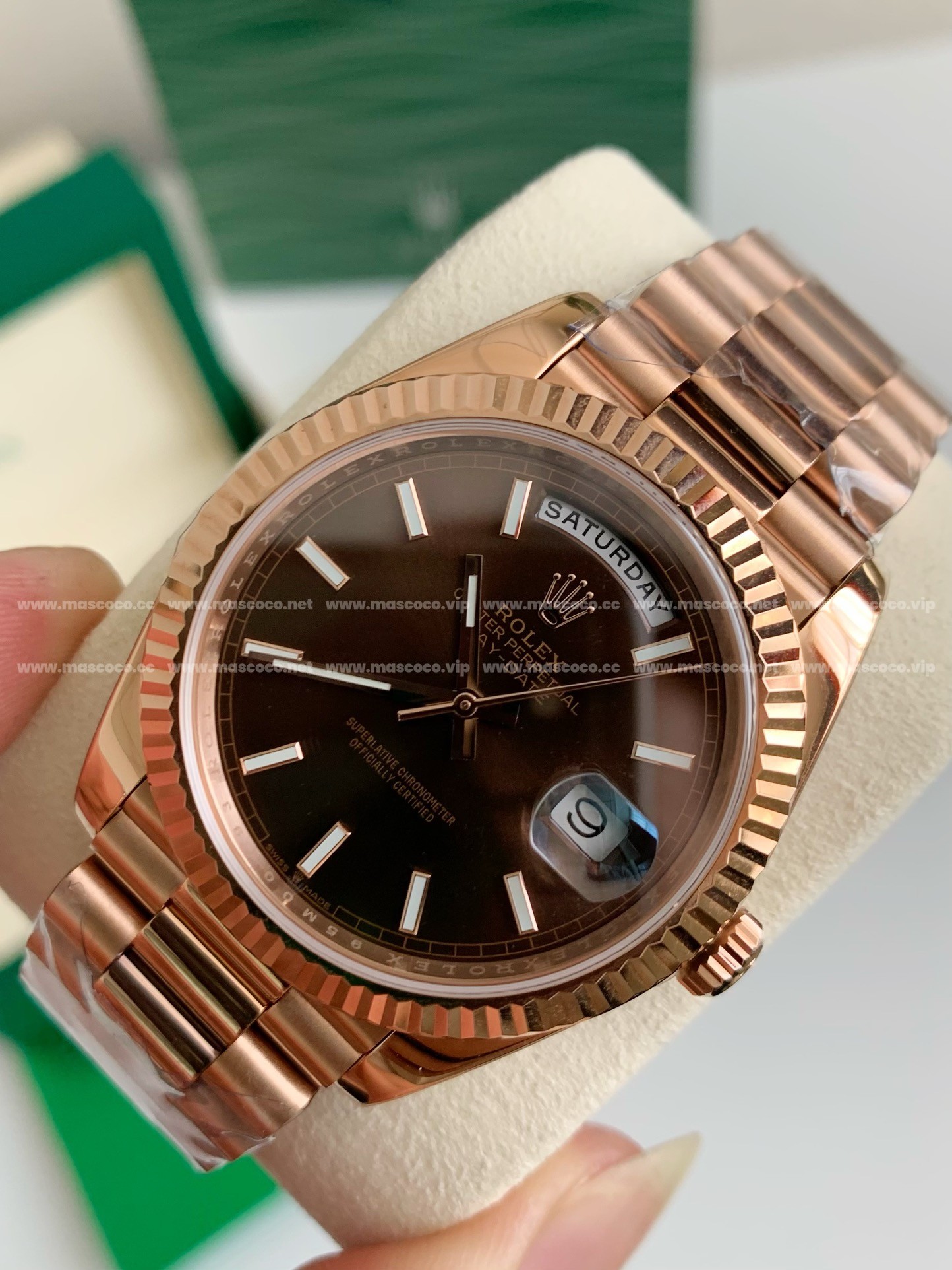 「#2810」Rolex Day-Date Series, 2023 Model Watch 40mm - Image 3