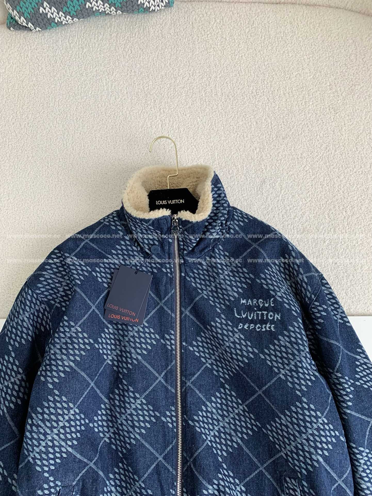 「#2811」Louis Vuitton SS25 Pre-Spring collection, Logo letter stripe jacket - Image 3