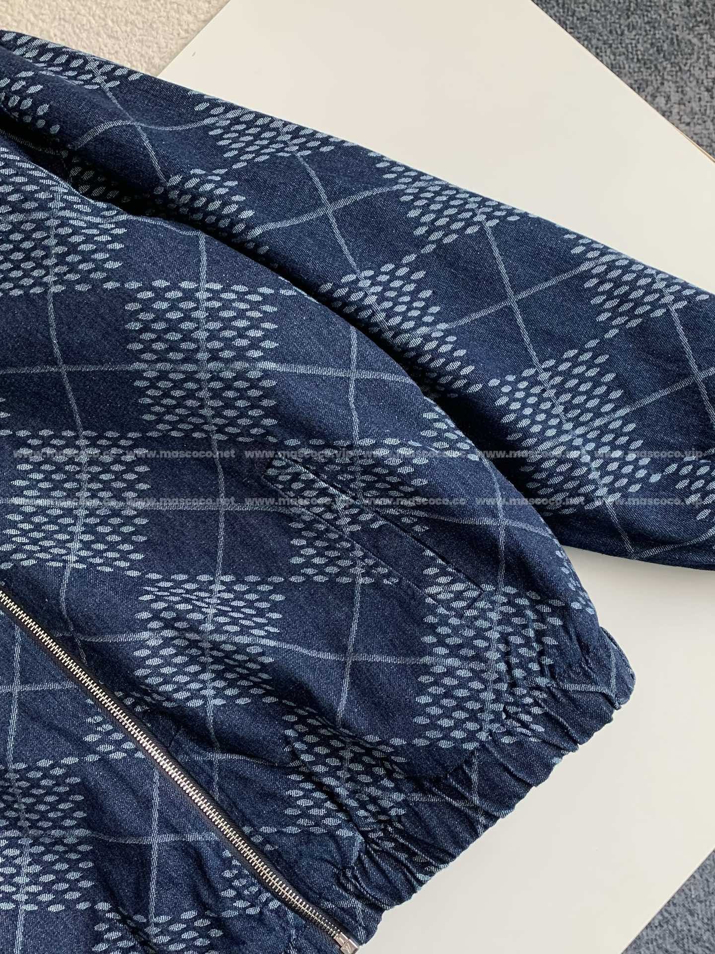 「#2811」Louis Vuitton SS25 Pre-Spring collection, Logo letter stripe jacket - Image 4