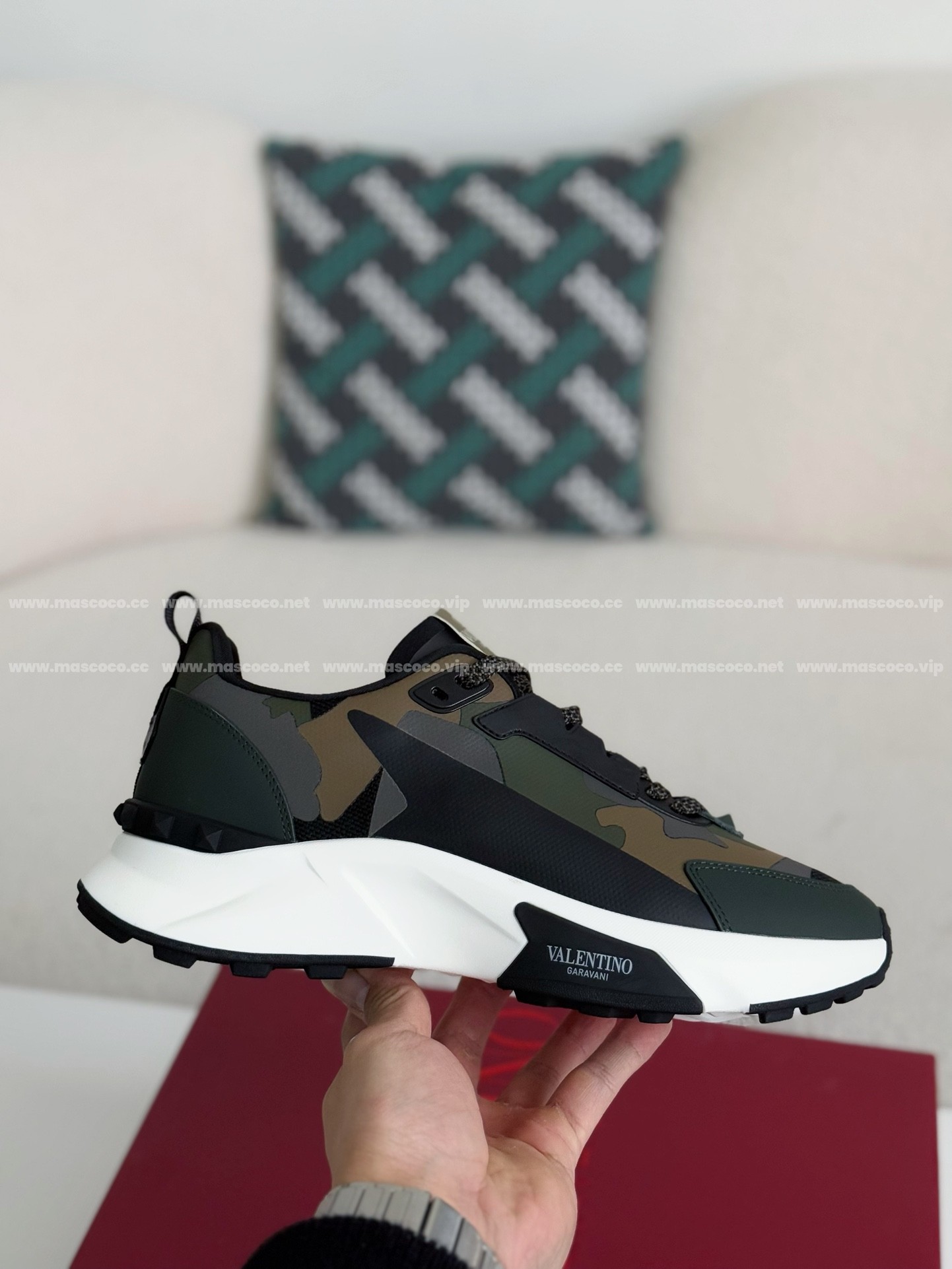 「#2820」Valentino Garavani True Act Casual Shoes - Image 6