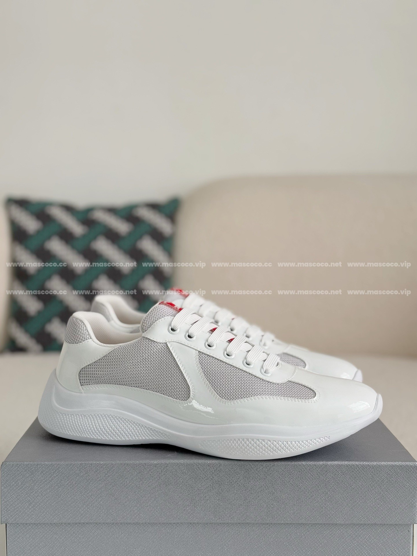 「#738」Prada Sneakers - Image 2
