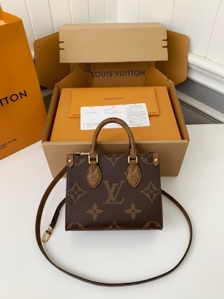 「#2854」Louis Vuitton ONTHEGO BB Tote Bag M46839 Crossbody Handbag Size: 18*15*8.5cm