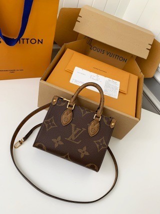 「#2854」Louis Vuitton ONTHEGO BB Tote Bag M46839 Crossbody Handbag Size: 18*15*8.5cm - Image 2