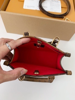 「#2854」Louis Vuitton ONTHEGO BB Tote Bag M46839 Crossbody Handbag Size: 18*15*8.5cm - Image 8