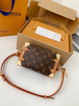 「#2856」Louis Vuitton small SIDE TRUNK handbag M46815, size: 18*12.5*8cm - Image 3