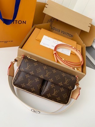 「#2860」Louis Vuitton VIBE monogram handbag M46999, - Image 2