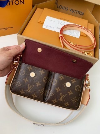 「#2860」Louis Vuitton VIBE monogram handbag M46999, - Image 6