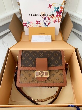 「#2863」Louis Vuitton MINI DAUPHINE handbag, large Daphne M45958, size: 25*17*10cm