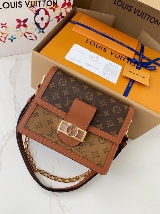「#2863」Louis Vuitton MINI DAUPHINE handbag, large Daphne M45958, size: 25*17*10cm - Image 2