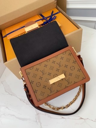 「#2863」Louis Vuitton MINI DAUPHINE handbag, large Daphne M45958, size: 25*17*10cm - Image 6