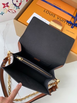 「#2863」Louis Vuitton MINI DAUPHINE handbag, large Daphne M45958, size: 25*17*10cm - Image 7