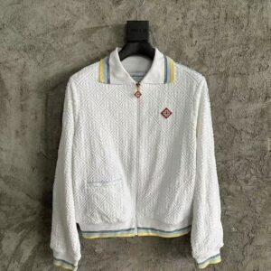 「#2893」casablanca2024ss towel embroidered logo jacquard jacket