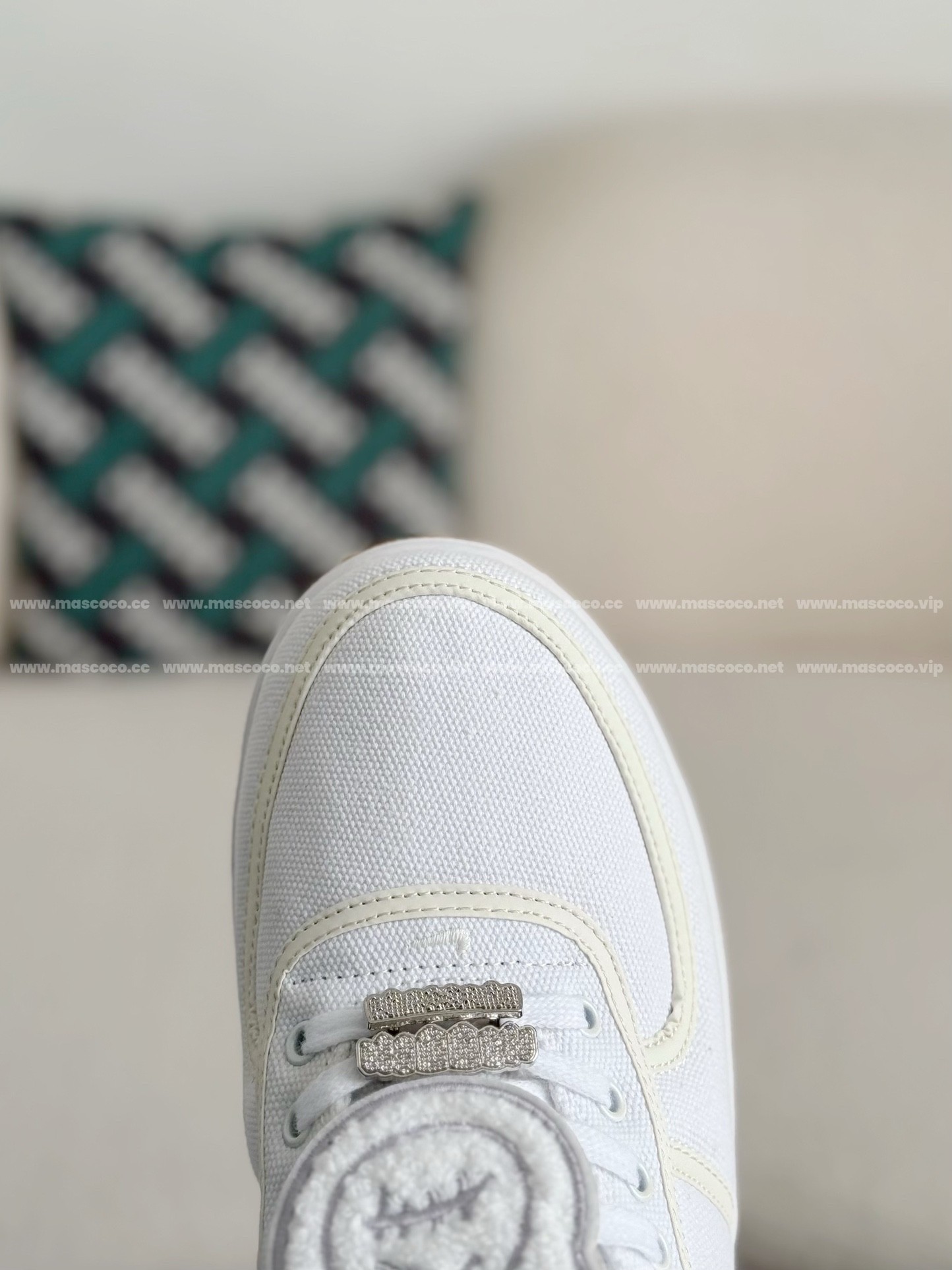 「#2989」Travis Scott x Nike Air Force 1 sneakers - Image 10