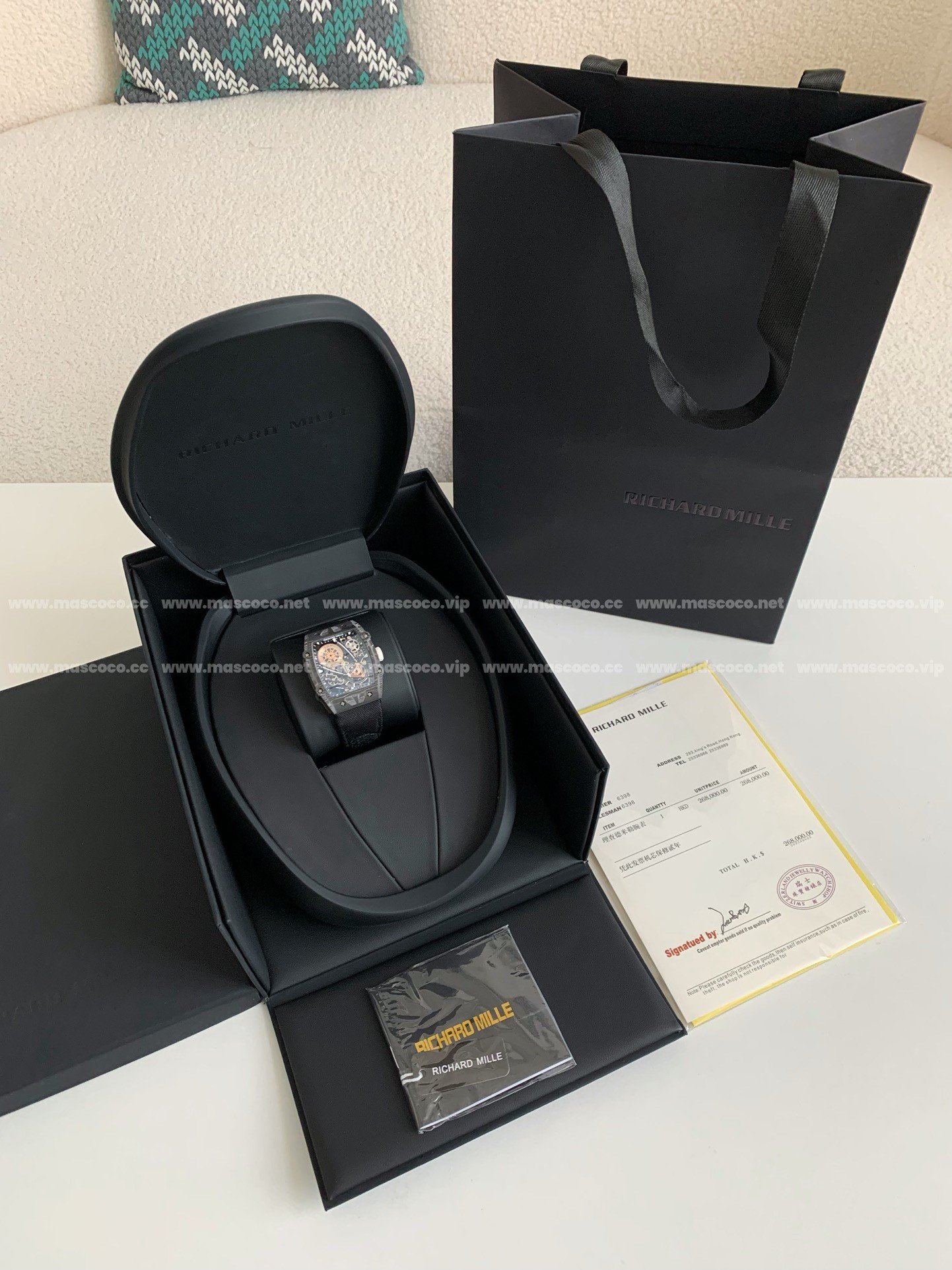 「#3014」「#2769」RICHARD MILLE RM 27-05 Flying Tourbillon Rafael Nadal Ultra-light and ultra-thin floating tou - Image 9