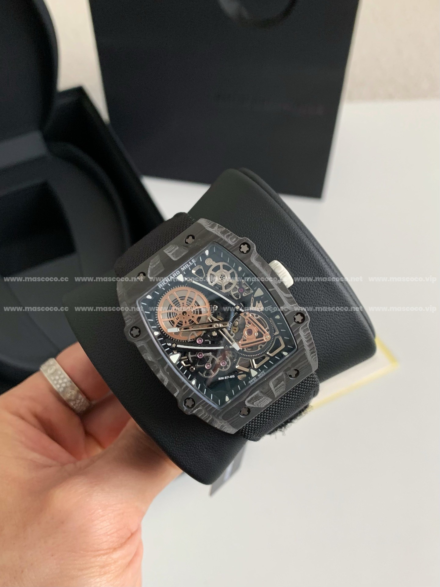 「#3014」「#2769」RICHARD MILLE RM 27-05 Flying Tourbillon Rafael Nadal Ultra-light and ultra-thin floating tou - Image 2