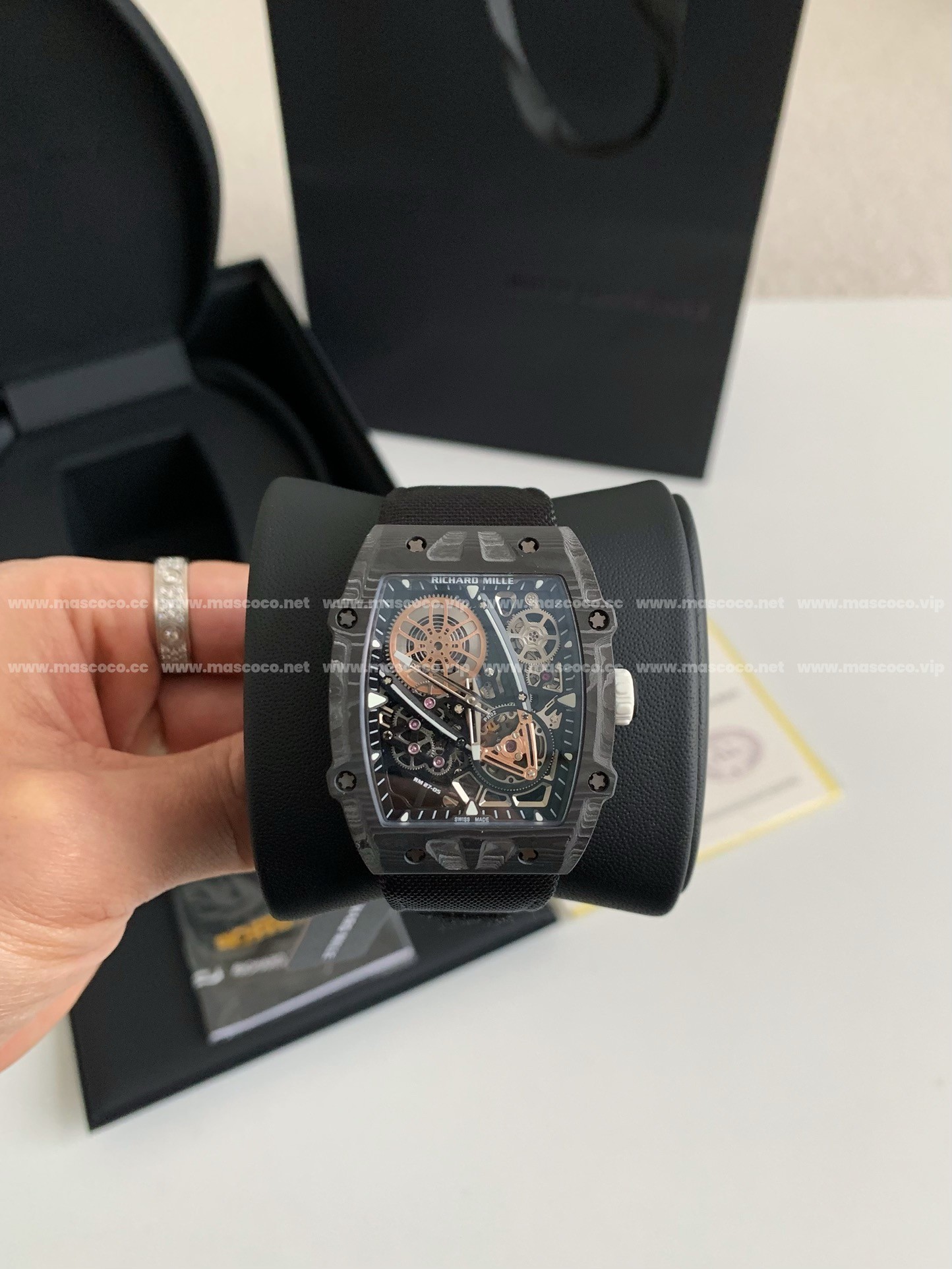 「#3014」「#2769」RICHARD MILLE RM 27-05 Flying Tourbillon Rafael Nadal Ultra-light and ultra-thin floating tou