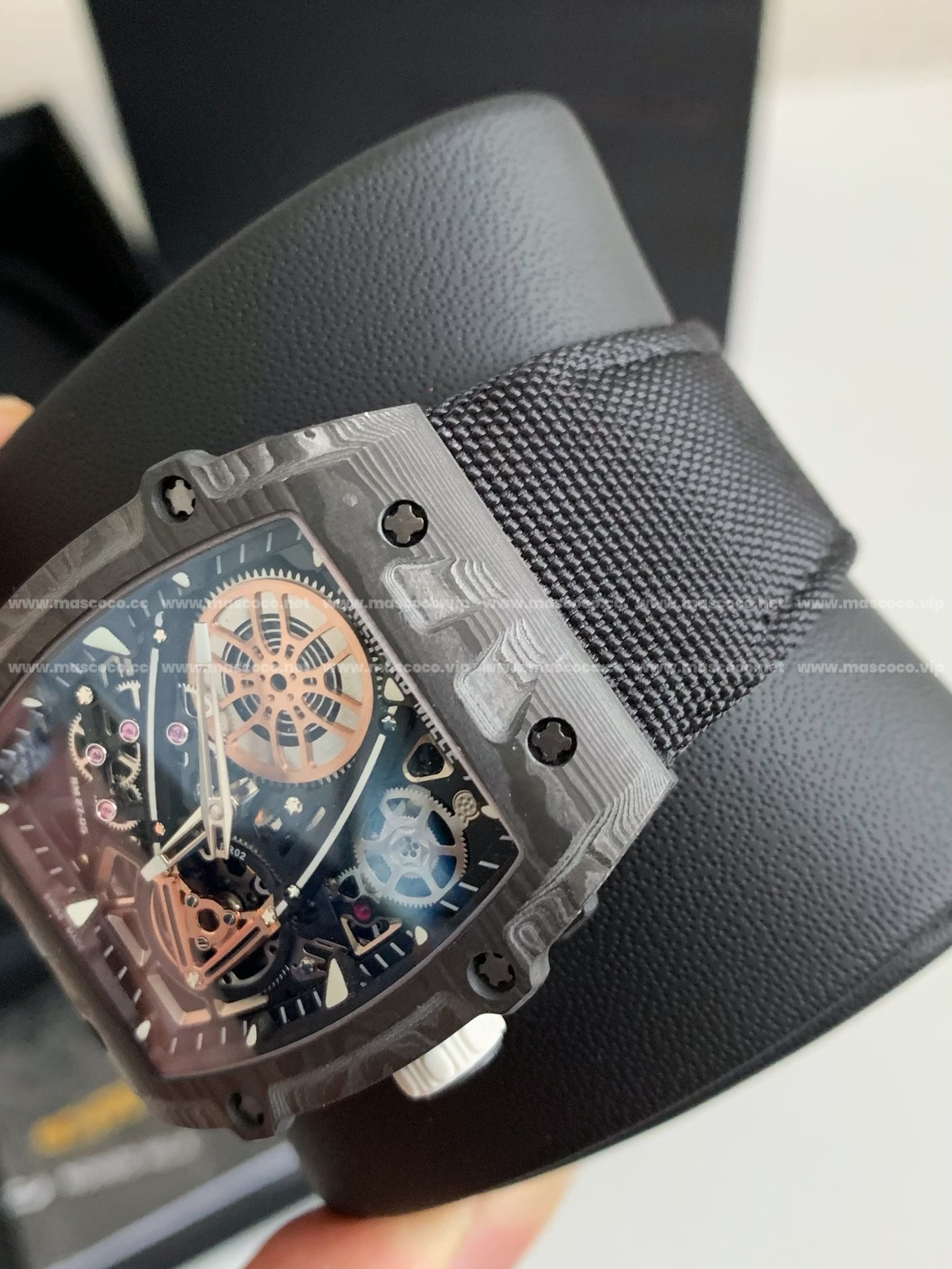 「#3014」「#2769」RICHARD MILLE RM 27-05 Flying Tourbillon Rafael Nadal Ultra-light and ultra-thin floating tou - Image 4
