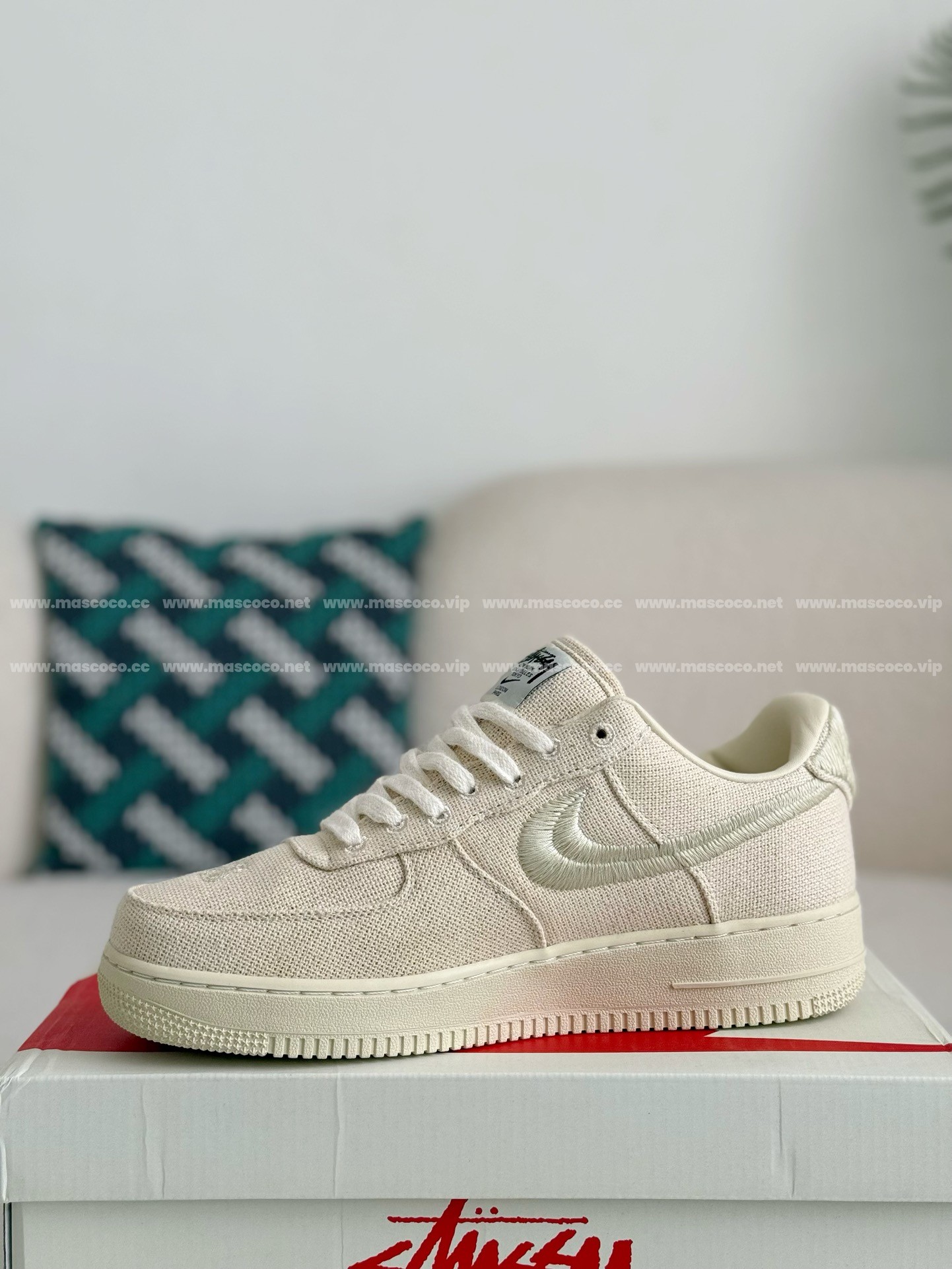 「#3042」「#37」NOCTA X NIKE Air Force 1 low certified lover boy Sneakers - Image 4