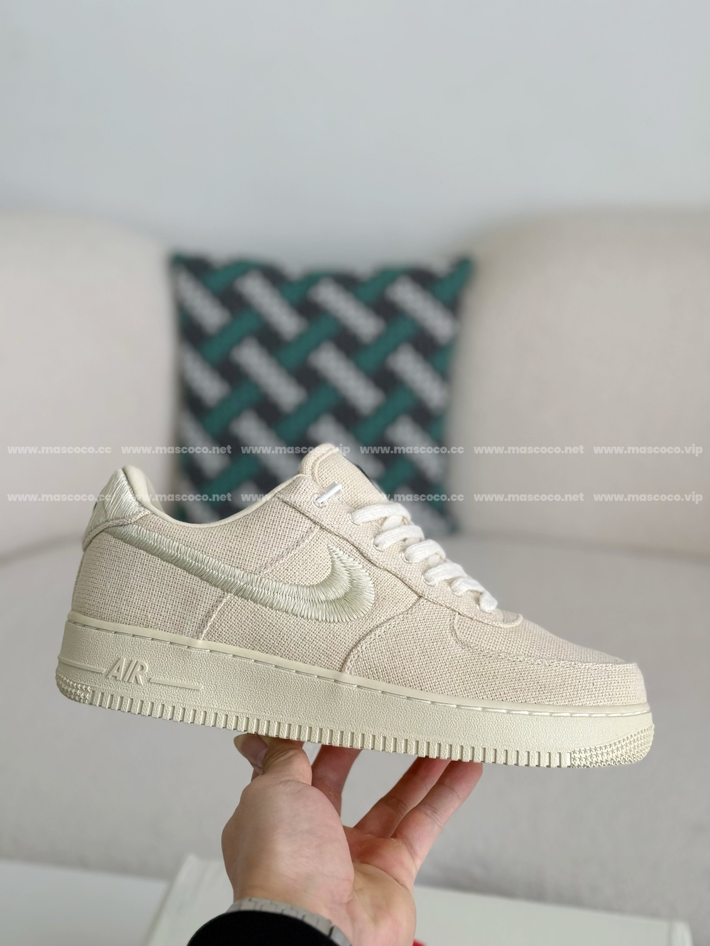 「#3042」「#37」NOCTA X NIKE Air Force 1 low certified lover boy Sneakers - Image 6