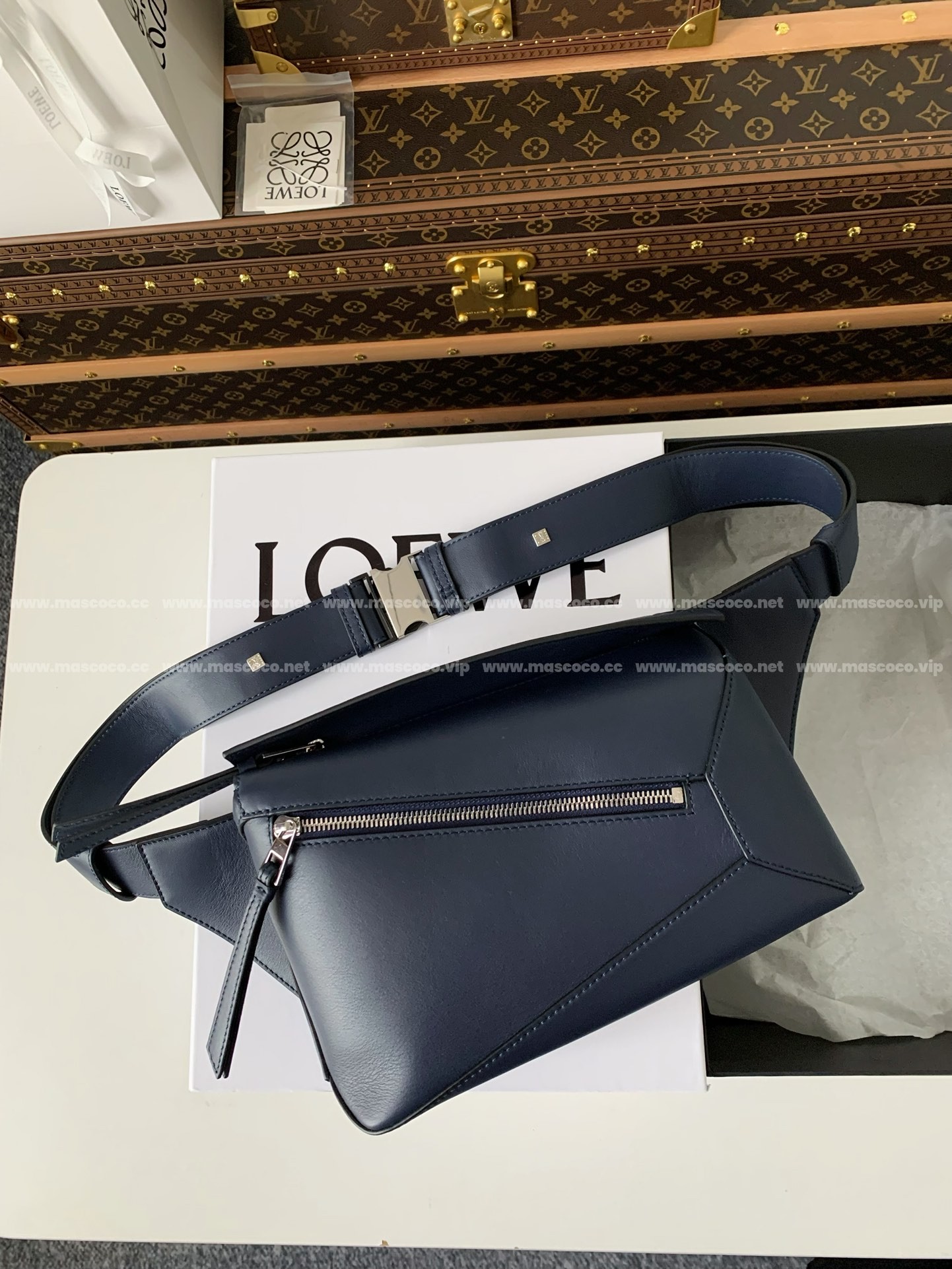 「#3043」Loewe puzzle small waist bag, Size: 24*16*10.5cm - Image 2
