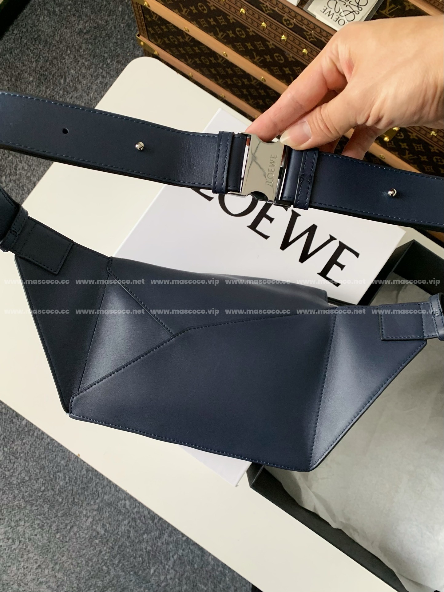 「#3043」Loewe puzzle small waist bag, Size: 24*16*10.5cm - Image 5