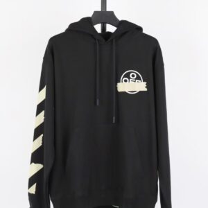 「#3048」offwhite yellow glue arrow hoodie