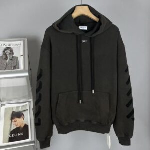 「#3051」offwhite washed old man religious hoodie