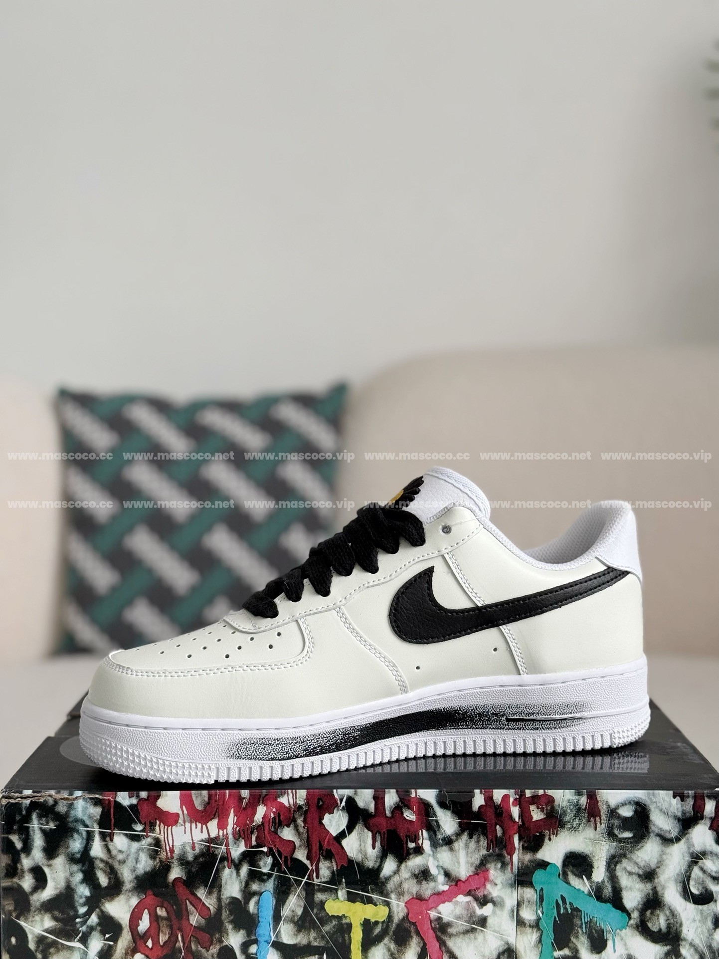 「#3062」Peaceminusone x Nike Air Force 1 Para-noise Sneaker - Image 4