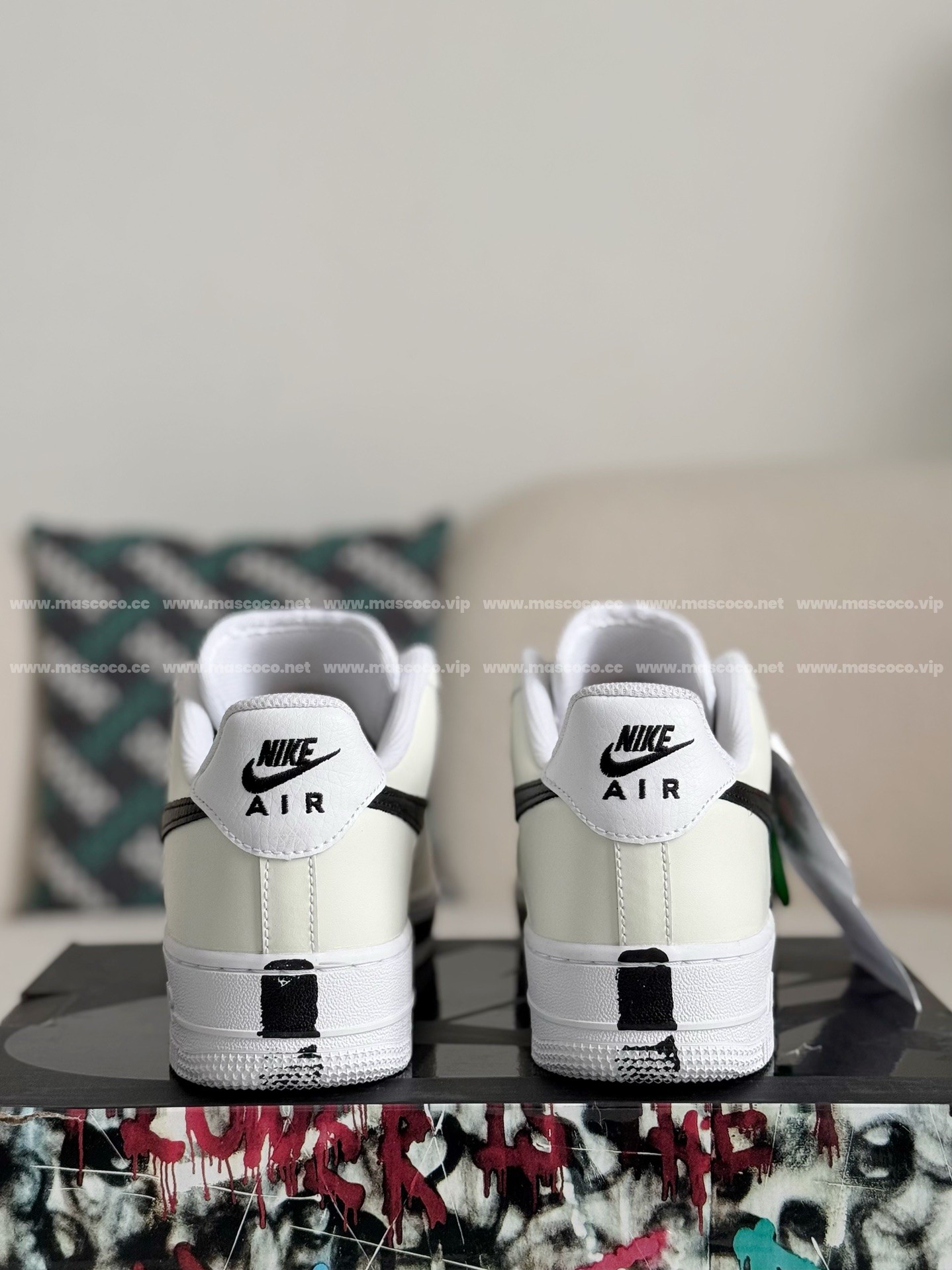 「#3062」Peaceminusone x Nike Air Force 1 Para-noise Sneaker - Image 3