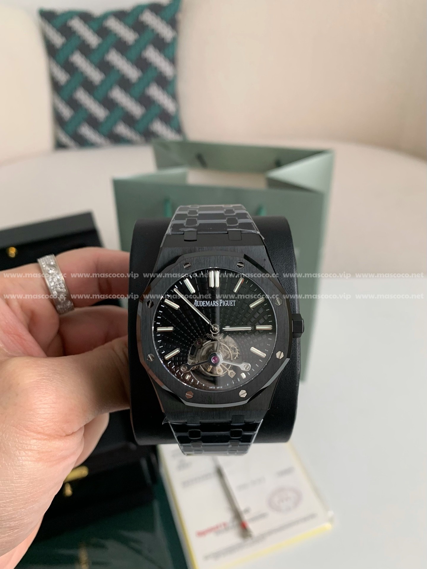 「#1287」Audemars Piguet Royal Oak Tourbillon Men's Watch - Image 4