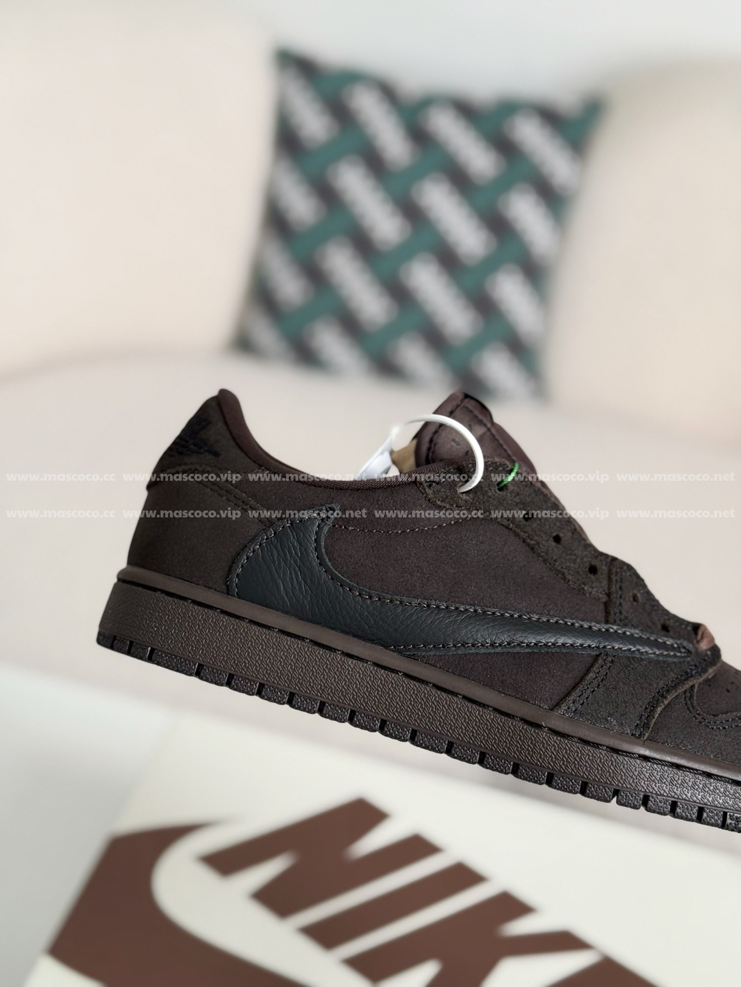 「#3106」Travis Scott x Jordan Air Jordan 1 Low Golf 6.0 Sneakers - Image 7