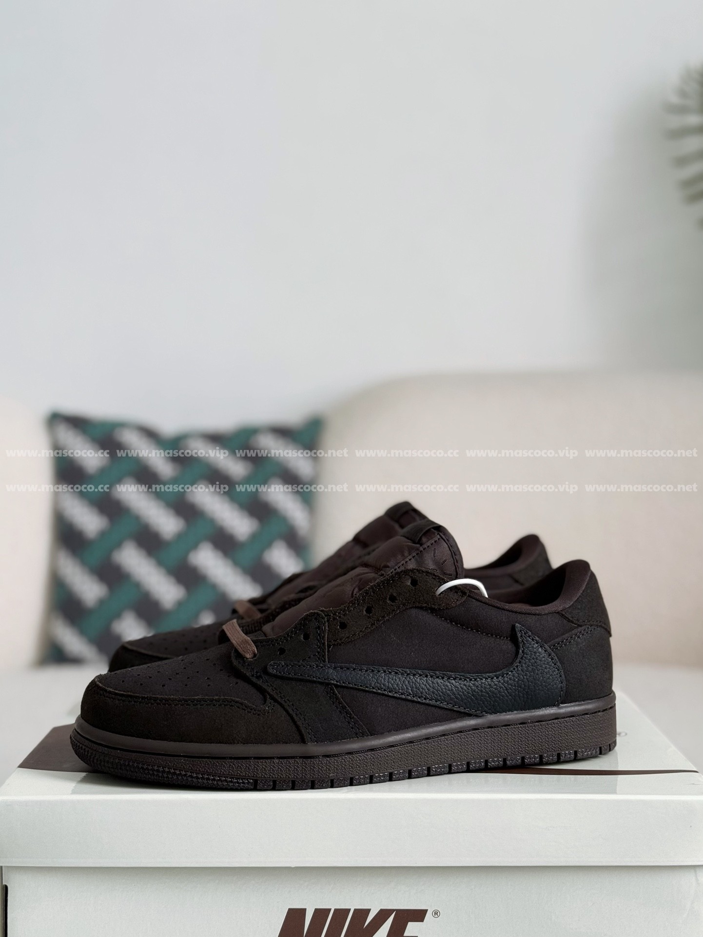 「#3106」Travis Scott x Jordan Air Jordan 1 Low Golf 6.0 Sneakers