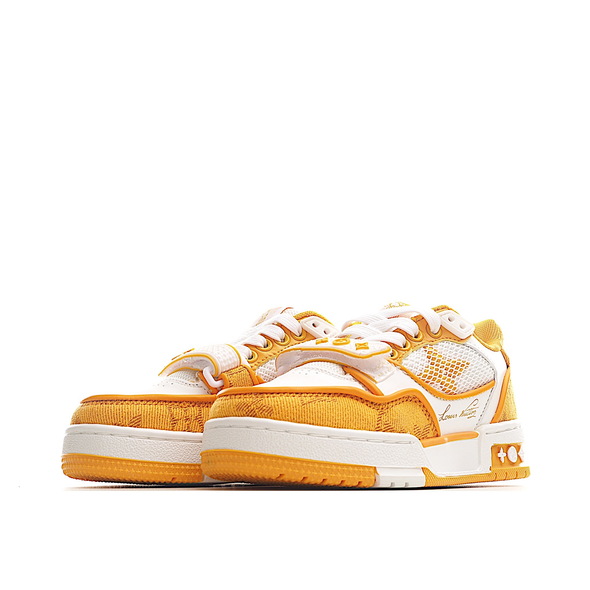 「#3120」LV children's fashion lace-up velcro plimsolls - Image 4