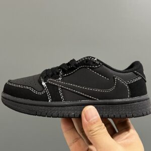 「#3180」Jordan Air Jordan 1 Low AJ1 WH Joe 1 low-top retro culture leisure sports basketball children's shoe