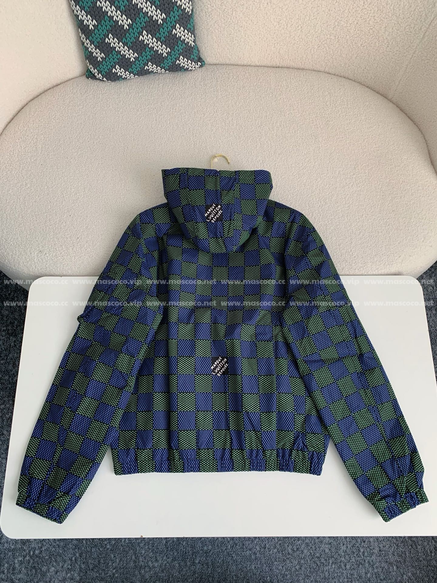 「#3270」Louis Vuitton Spring/Summer collection plaid double-sided jacket - Image 10