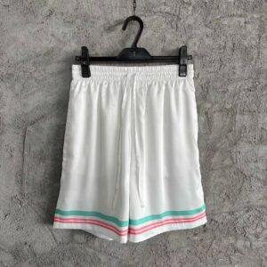 「#3357」CASABLANCA Early Spring Fountain Pattern Silk Shorts