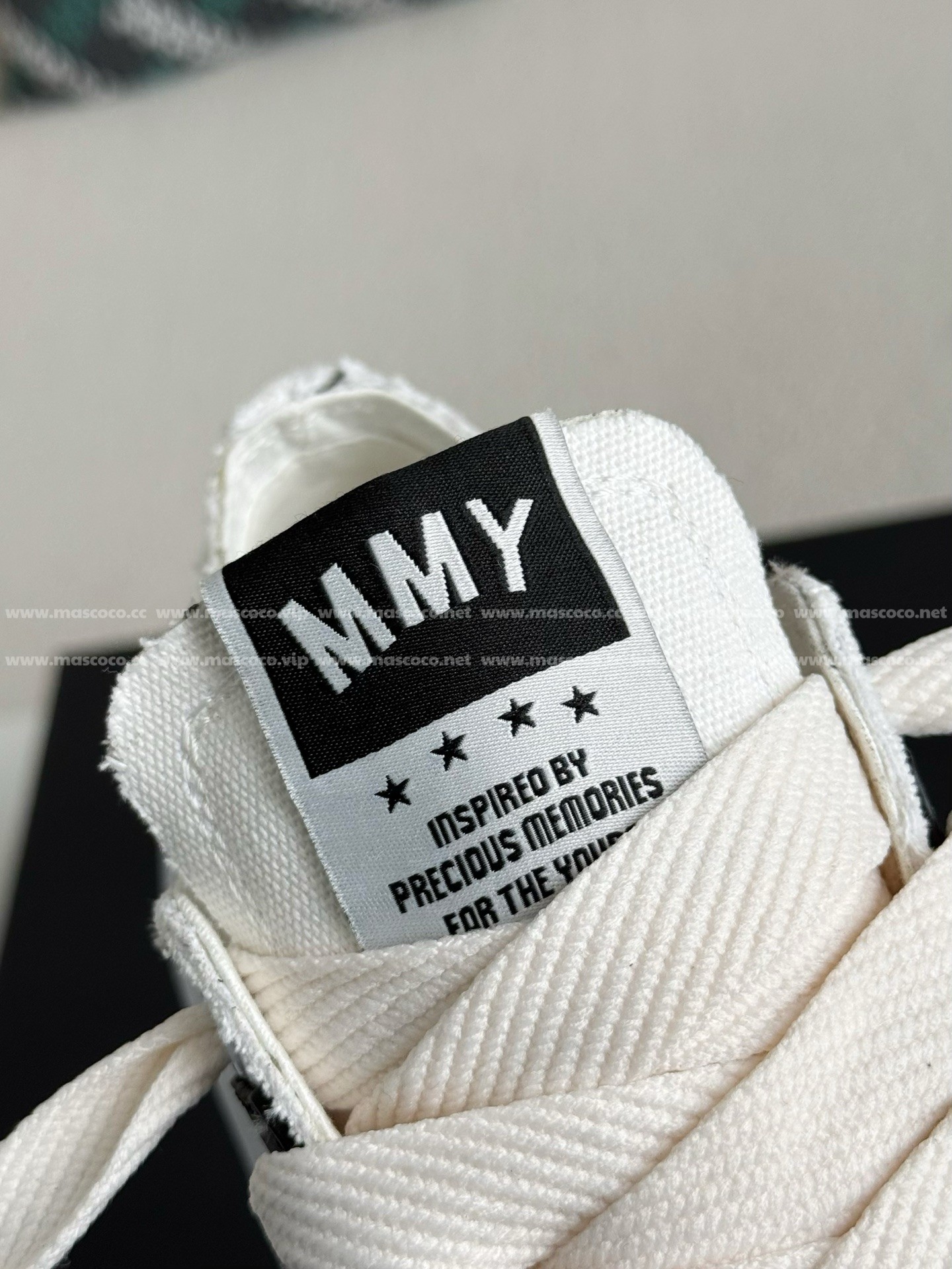 「#3362」Maison Mihara Yasuhiro x AMIRI Skel- Top Low canvas shoes - Image 10